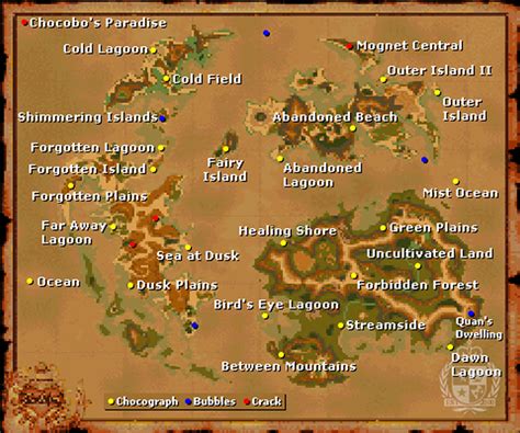 final fantasy 9 locations.